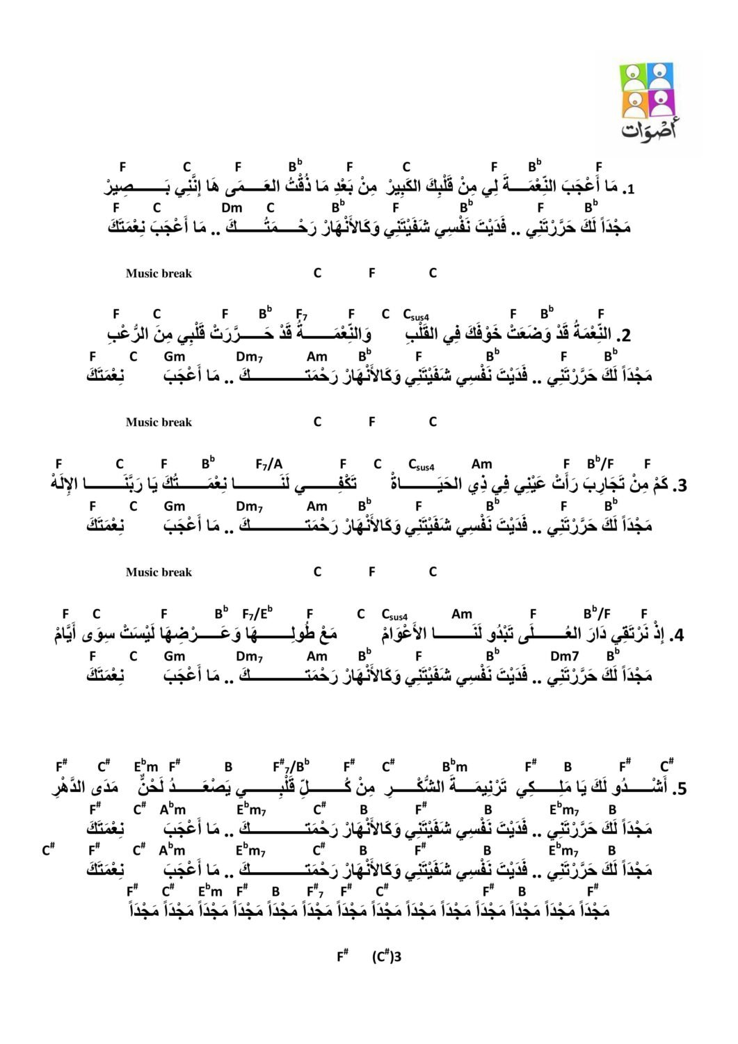 ما أعجب النعمة - ألبوم | غيرني - كوردات